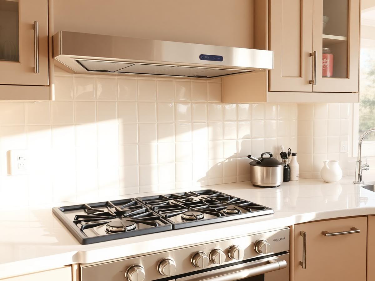 Kitchen cleaned to a high standard